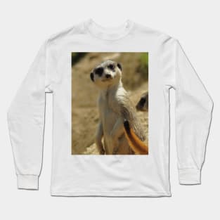 Meerkat at the Zoo Long Sleeve T-Shirt